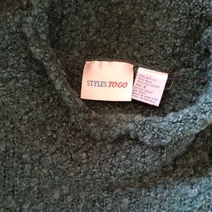 Sage/green long sweater